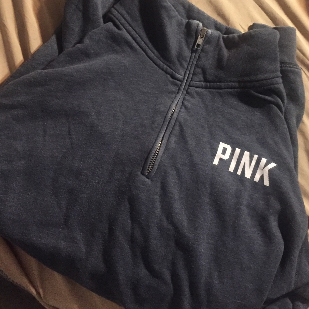PINK hoodie.